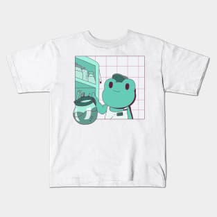 Coffee frog Kids T-Shirt